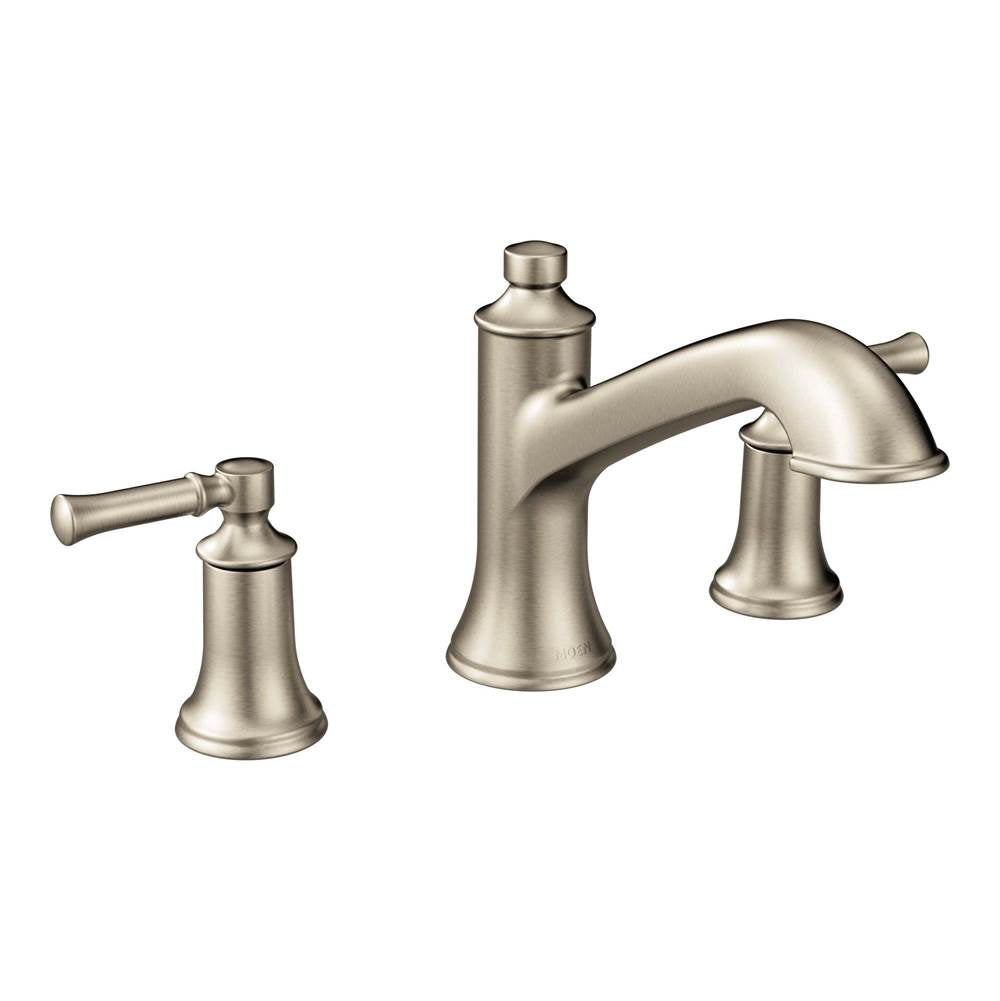Dartmoor 8 in. Widespread 2-Handle Roman Tub Bathroom Faucet in Chrome (Valve Sold Separately)