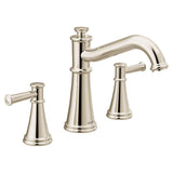 Belfield 2-Handle Deck-Mount Roman Tub Faucet in Chrome (Valve Sold Separately)