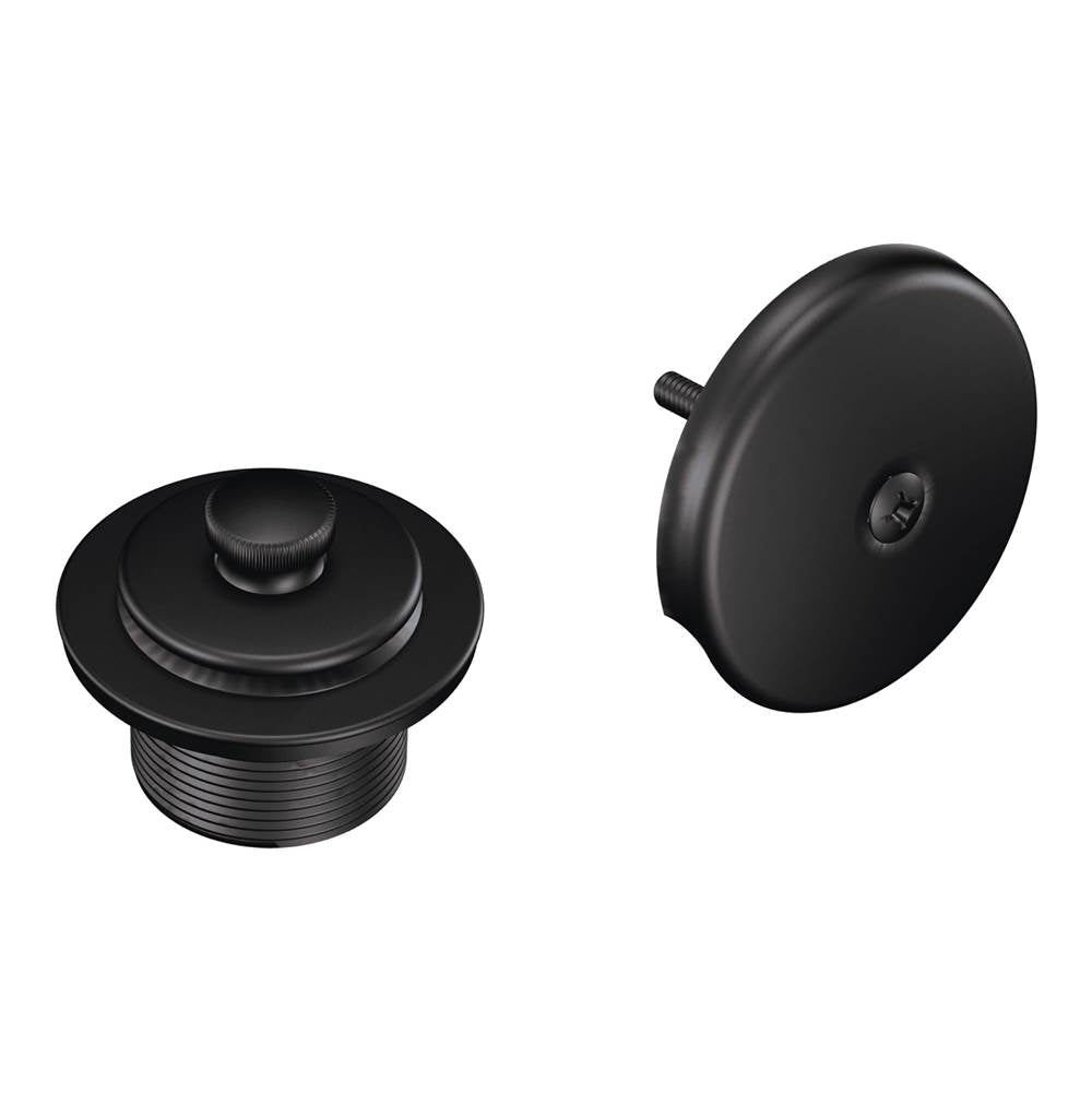 Push-N-Lock Metal Tub and Shower Drain Kit with 1-1/2 Inch Threads , Chrome