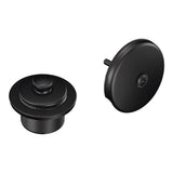 Push-N-Lock Metal Tub and Shower Drain Kit with 1-1/2 Inch Threads , Chrome