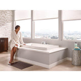 Rizon 2-Handle Deck-Mount Roman Tub Faucet Trim Kit in Chrome (Valve Sold Separately)