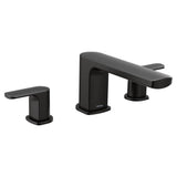 Rizon 2-Handle Deck-Mount Roman Tub Faucet Trim Kit in Chrome (Valve Sold Separately)