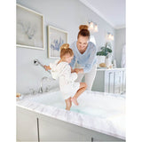 Eva 2-Handle Deck-Mount Roman Tub Faucet Trim Kit in Chrome (Valve Sold Separately)