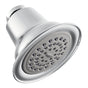 Moen - One-Function 3-1/2'' Diameter Shower Head, Chrome - Chrome
