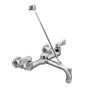 Moen - Rough chrome two-handle service sink faucet