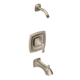 Moen - Voss Tub Shower Faucet, Brushed Nickel - Brushed Nickel