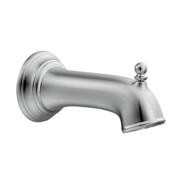 Moen - Brantford Tub Spout with Diverter, 1/2-Inch Slip-fit CC Connection, Chrome - Chrome