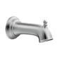 Moen - Brantford Tub Spout with Diverter, 1/2-Inch Slip-fit CC Connection, Chrome - Chrome