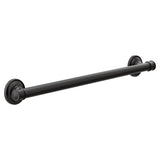 Moen - Matte Black 24'' Grab Bar - Matte Black