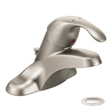 Moen - Classic brushed nickel one-handle lavatory faucet
