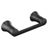 Moen - Matte Black Pivoting Paper Holder - Matte Black