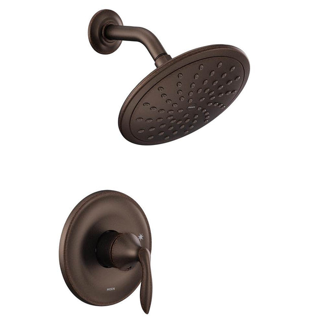 Moen - Eva M-CORE 2-Series Eco Performance 1-Handle Shower Trim Kit in Oil Rubbed Bronze (Valve Sold Separately) - Oil Rubbed Bronze