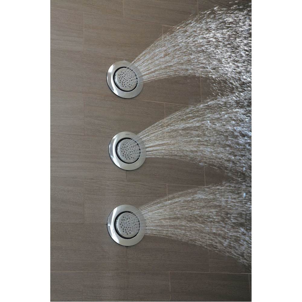 Round Body Spray in Chrome
