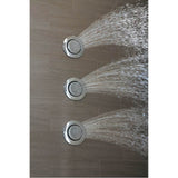 Round Body Spray in Chrome