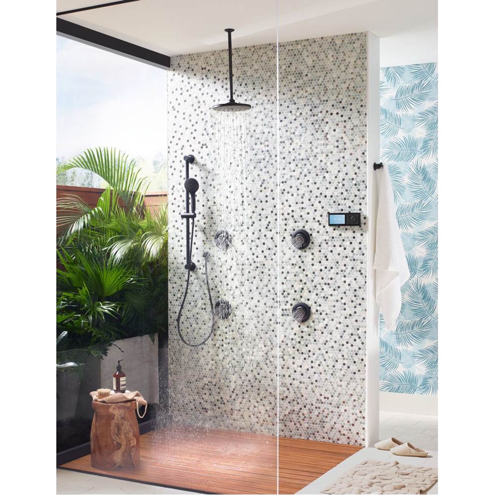 Mosaic 5-3/8 in. 2-Function Body Spray in Chrome