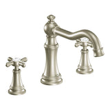Moen Ts22101 Weymouth Two-Handle High Arc Roman Tub Faucet Trim only, Chrome