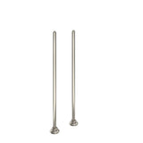 Weymouth Floor Mount Tub Filler Risers in Chrome