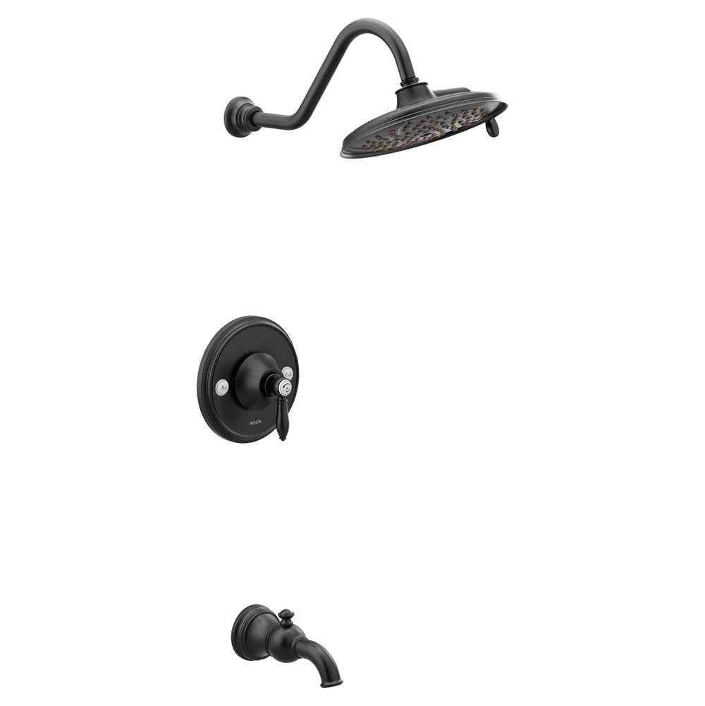 Weymouth 1-Handle Posi-Temp Tub and Shower Trim Kit in Chrome (Valve Sold Separately)