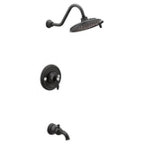 Weymouth Posi-Temp 1-Handle Eco-Performance Tub and Shower Trim Kit in Chrome (Valve Sold Separately)