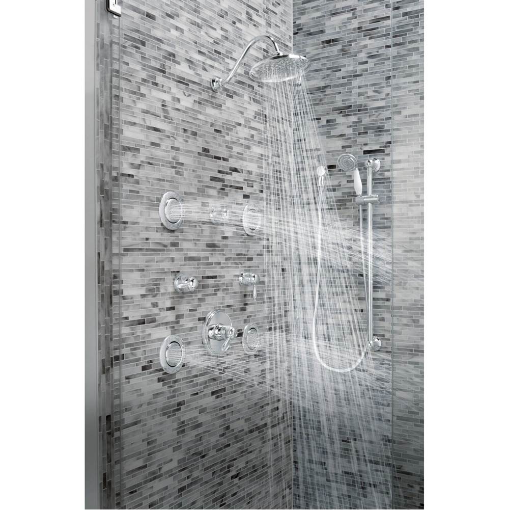Round Body Spray in Chrome