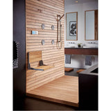 Mosaic 5-3/8 in. 2-Function Body Spray in Chrome