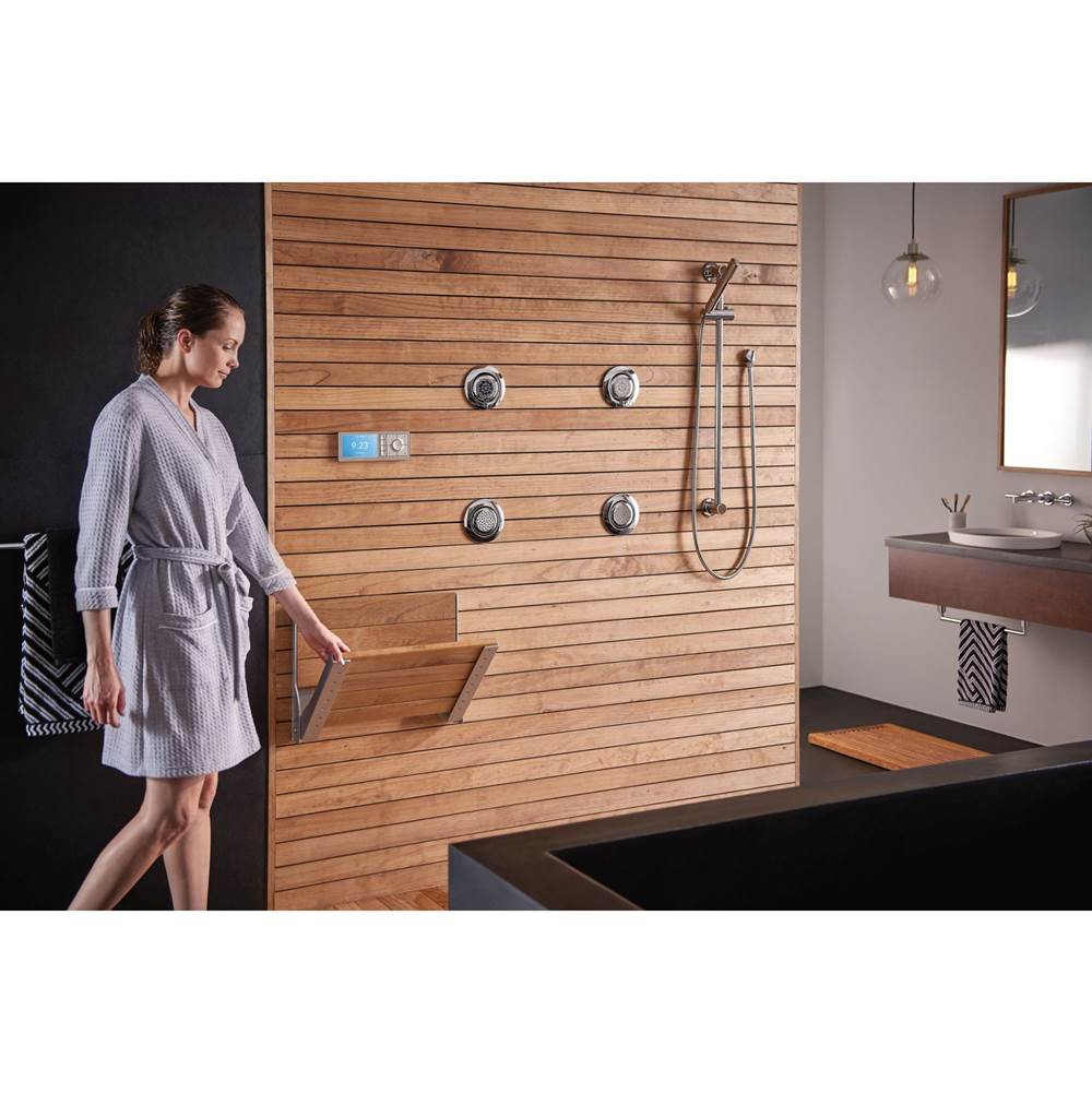 Mosaic 5-3/8 in. 2-Function Body Spray in Chrome