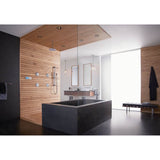 Mosaic 5-3/8 in. 2-Function Body Spray in Chrome