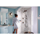 Weymouth Traditional Eco-Performance Handshower Handheld Shower with 30-Inch Slide Bar and 69-Inch Metal Hose, Chrome