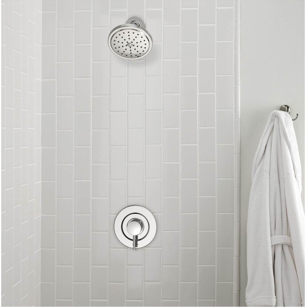 Shower Rail System with 2-Function Diverter in Chrome (Valve Sold Separately)