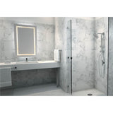 7-Inch Single Function Eco Performance Shower Head with Immersion Rainshower Technology, Chrome