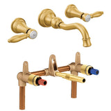 M-PACT Wallmount Bathroom Sink Faucet Rough-in Valve, 1/2-Inch CC with Mounting Brackets