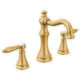 Weymouth 8 in. Widespread 2-Handle High-Arc Bathroom Faucet Trim Kit in Chrome (Valve Sold Separately)