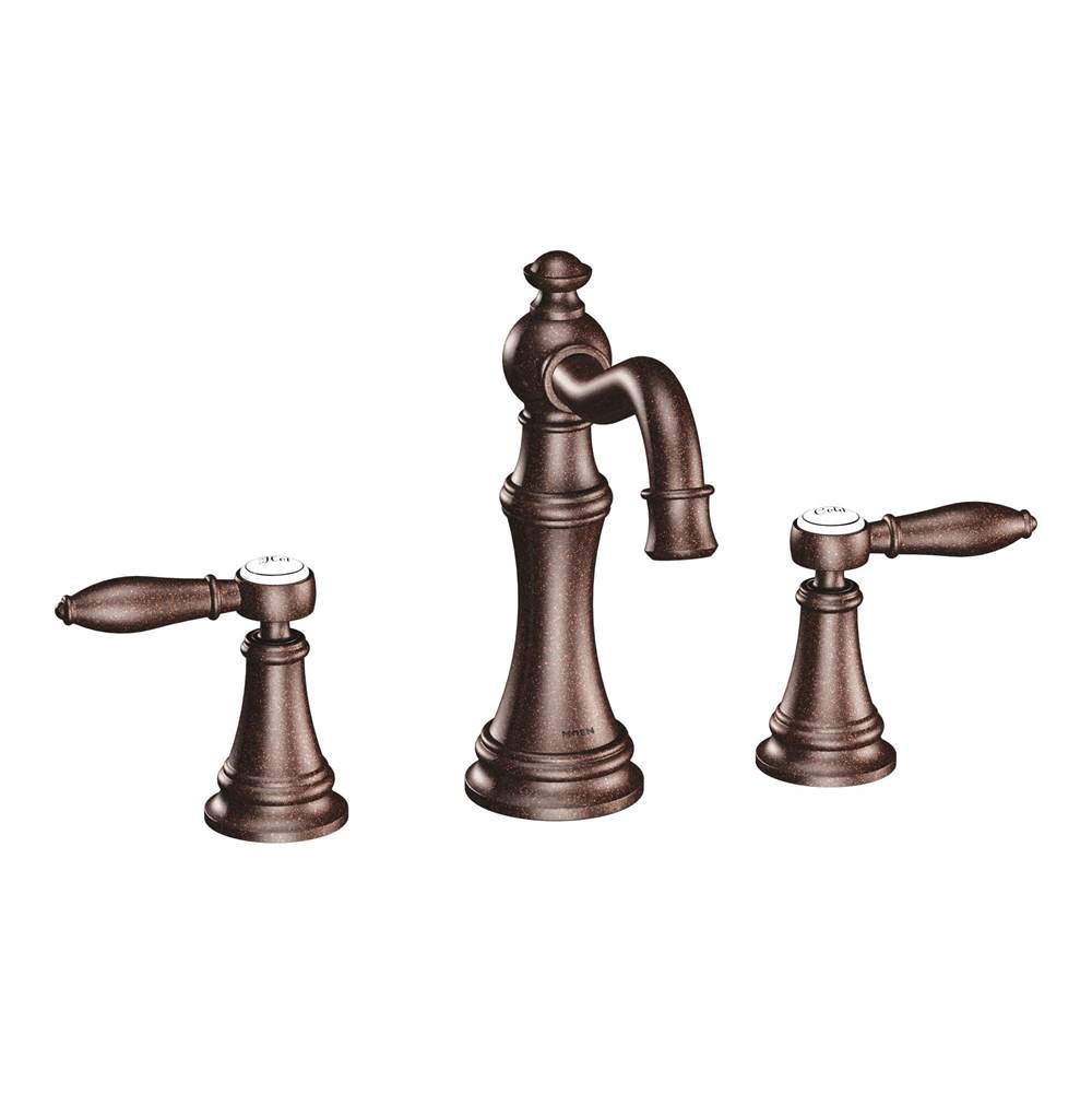 Weymouth 8 in. Widespread 2-Handle High-Arc Bathroom Faucet Trim Kit in Chrome (Valve Sold Separately)