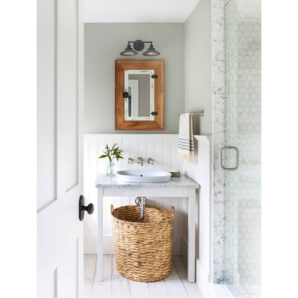 Weymouth 2-Handle Wall Mount High-Arc Bathroom Faucet in Chrome (Valve Sold Separately)