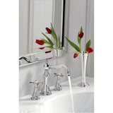 Weymouth 8 in. Widespread 2-Handle High-Arc Bathroom Faucet Trim Kit in Chrome (Valve Sold Separately)