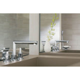 Arris 8 in. Widespread 2-Handle Bathroom Faucet Trim Kit in Chrome (Valve Sold Separately)