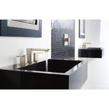 90 Degree Two-Handle Widespread Modern Bathroom Faucet, Valve Required, Chrome