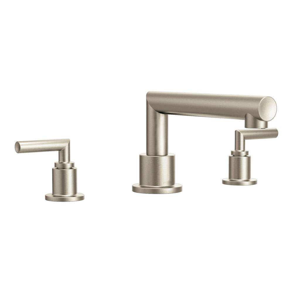 Arris 2-Handle Deck-Mount High-Arc Roman Tub Faucet Trim Kit in Chrome (Valve Sold Separately)