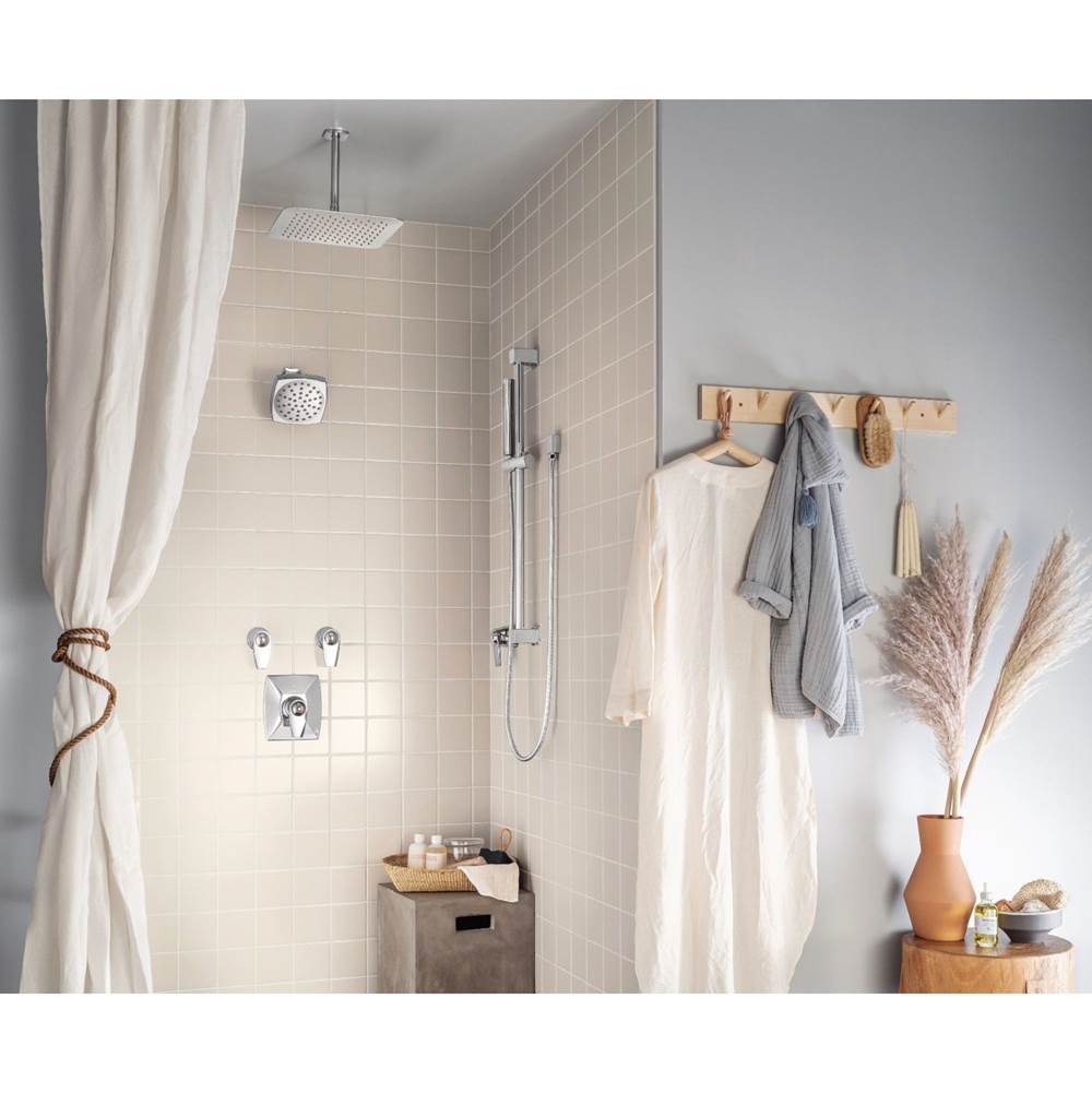 12-Inch Showering Accessories-Basic Straight Shower Arm, Chrome