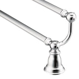 Moen - Chrome 24'' Double Towel Bar - Chrome