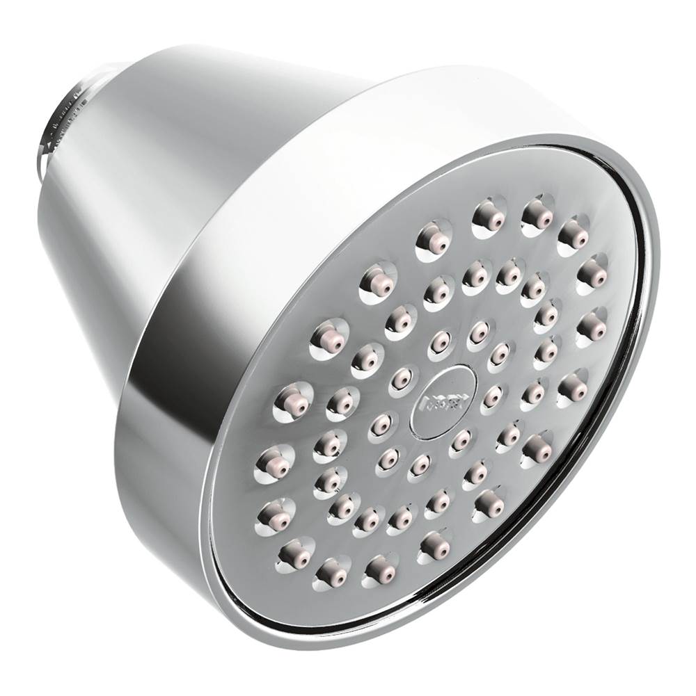 Moen - Level One-Function Standard Shower Head, Chrome - Chrome