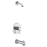 Moen - Align M-CORE 2-Series 1-Handle Tub and Shower Trim Kit in Chrome (Valve Sold Separately) - Chrome