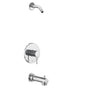 Moen - Align M-CORE 2-Series 1-Handle Tub and Shower Trim Kit in Chrome (Valve Sold Separately) - Chrome