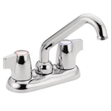 Moen - Chateau 4 in. Centerset 2-Handle Utility Faucet in Chrome - Chrome