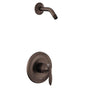 Moen - Eva M-CORE 2-Series 1-Handle Shower Trim Kit in Oil Rubbed Bronze (Valve Sold Separately) - Oil Rubbed Bronze