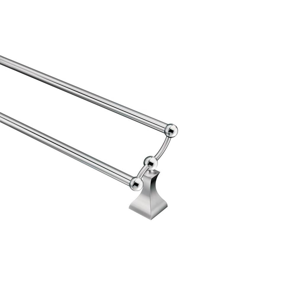 Moen - Chrome 24'' Double Towel Bar - Chrome