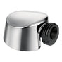 Moen - Round Drop Ell Handheld Shower Wall Connector, Chrome - Chrome