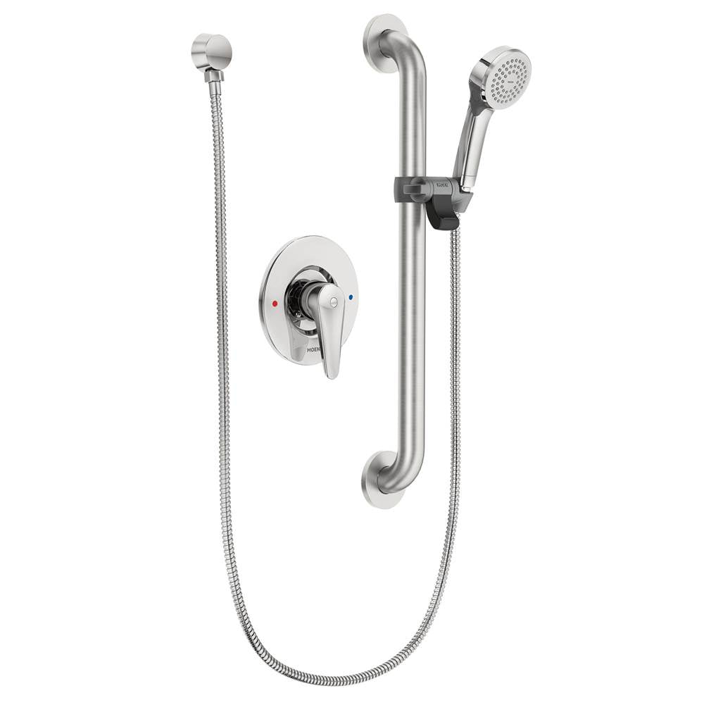 Moen - Chrome Posi-Temp(R) all-metal trim kits - Chrome
