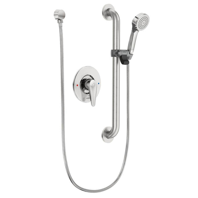Moen - Chrome Posi-Temp(R) all-metal trim kits - Chrome