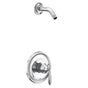 Moen - Eva M-CORE 2-Series 1-Handle Shower Trim Kit in Chrome (Valve Sold Separately) - Chrome